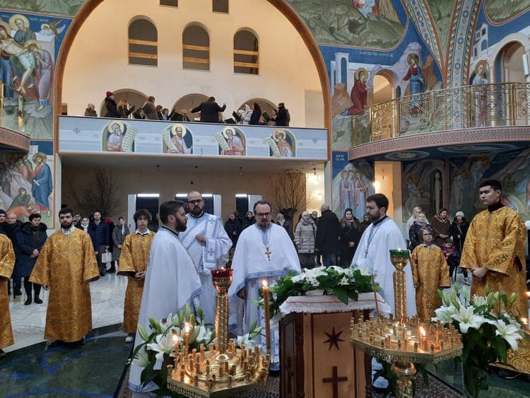 20 lutego 2022 r. w drugą niedzielę przedpościa, której Cerkiew dała miano “o synu marnotrawnym”, św. Liturgii przewodniczył proboszcz ks. mitrat Adam Siemieniuk wspólnie z miejscowym duchowieństwem.