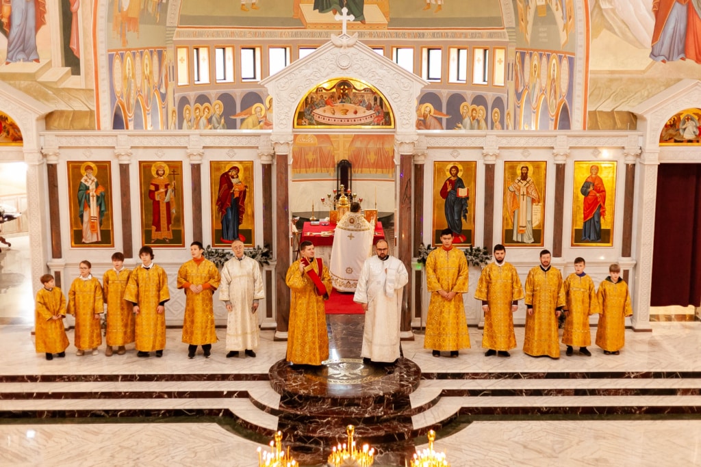 15 stycznia 2023 r., w niedzielę przed świętem Objawienia Pańskiego w stołecznej cerkwi Hagia Sophia sprawowana była św. Liturgia, której przewodniczył proboszcz parafii ks. mitrat Adam Siemieniuk.