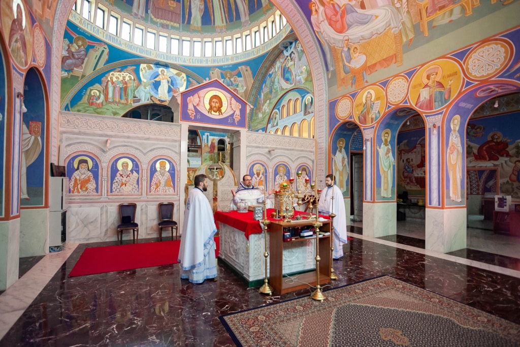19 lutego 2023 r., w trzecią niedzielę przygotowawczą do Wielkiego Postu, św. Liturgii w stołecznej cerkwi Hagia Sophia przewodniczył proboszcz ks. mitrat Adam Siemieniuk wraz z miejscowym duchowieństwem.