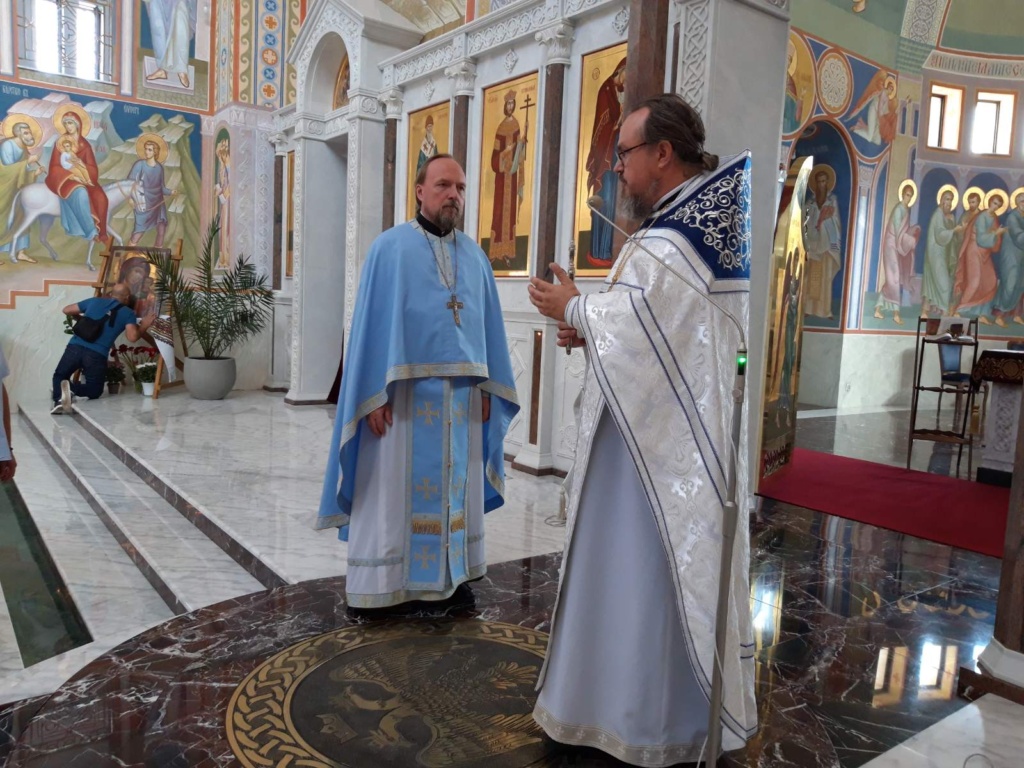 3 września 2023 r. w cerkwi p.w. Św. Sofii-Mądrości Bożej w Warszawie sprawowana była Święta Liturgia, której przewodniczył ks. mitrat Adam Siemieniuk.