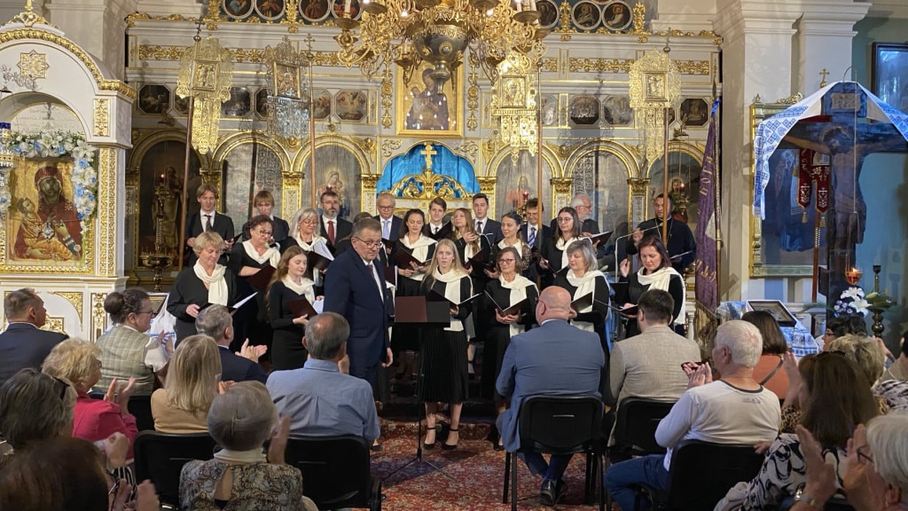 Trwając w radości święta Narodzenia Bogurodzicy w niedzielę 22 września o godz. 16.00 w cerkwi św. Jana Teologa w Chełmie odbył się „V koncert Pieśni Liturgicznych                          i Paraliturgicznych ku czci Bogurodzicy”.